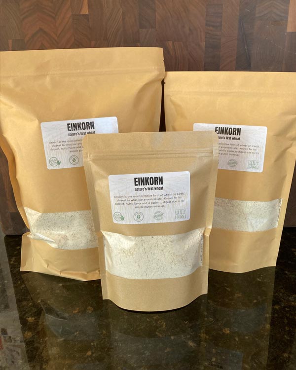 Whole Wheat Einkorn Flour from Borderview Family Farm, Vermont